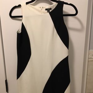 Black and White Ann Taylor Dress